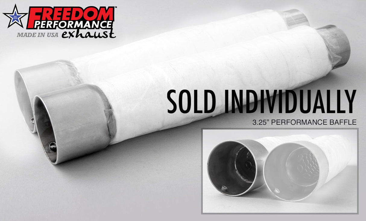FPE 3.25" SLIP-ONS SINGLE BAFFLE