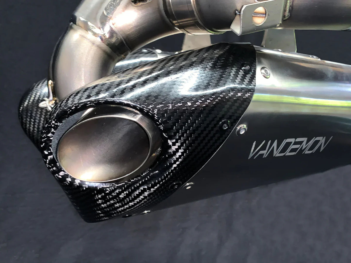 Vandemon Ducati Panigale 899,959,1199,1299 Titanium Belly Exhaust System 2011-18 DUC129TIEXBELA VA-122