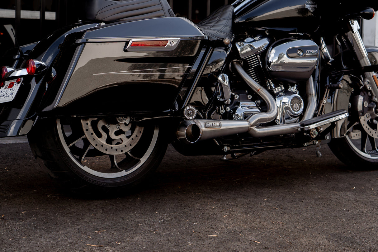 Cone Performance Full Exhaust for 2017+ HD Touring Cone Turnout CP-5640199