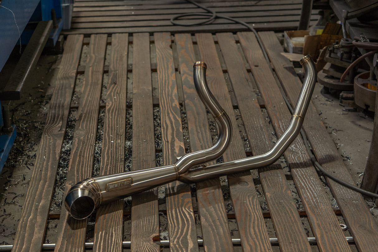 Cone Performance Full Exhaust for 2018+ HD M8 Softail Cone Turnout CP-5620199