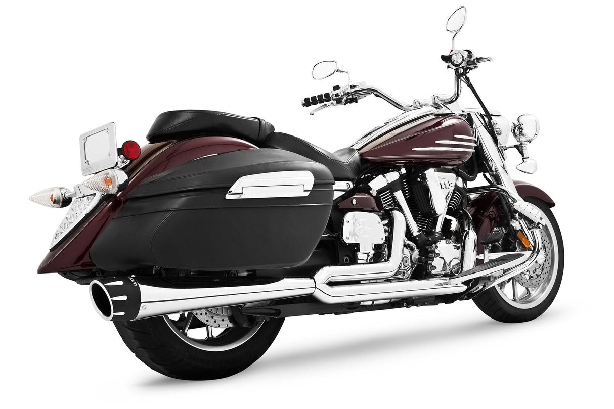 YAMAHA ROADLINER/STRATOLINER COMBAT FLUTED 2-INTO-1 2006-2014