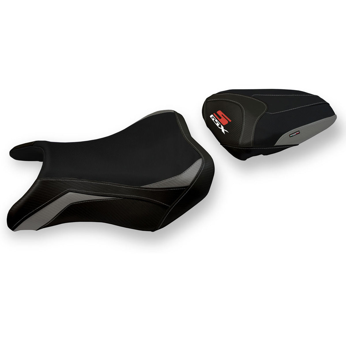 Tappezzeria Italia Suzuki GSXS 750 2017-2021 Seat Cover in Grey and Black