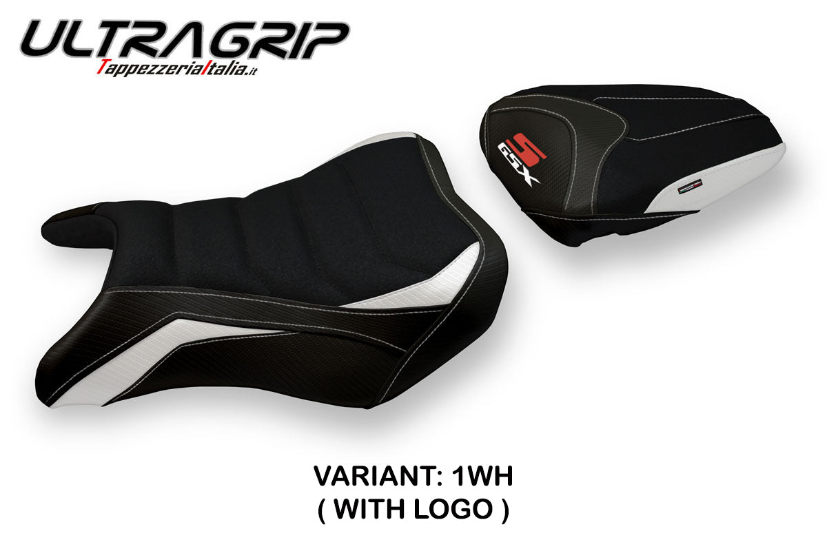 Tappezzeria Italia Suzuki GSXS 750 2017-2021 Seat Cover Ultragrip in White