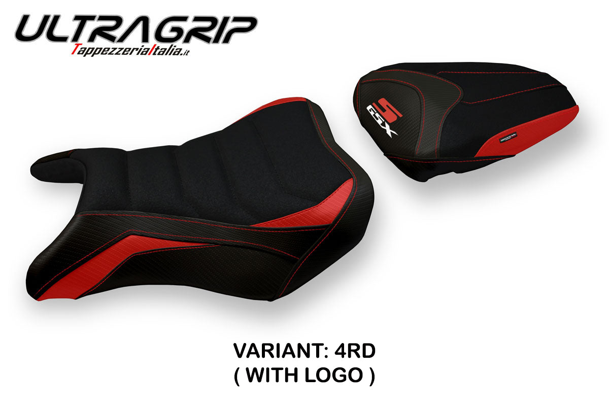 Tappezzeria Italia Suzuki GSXS 750 2017-2021 Seat Cover Ultragrip in Red