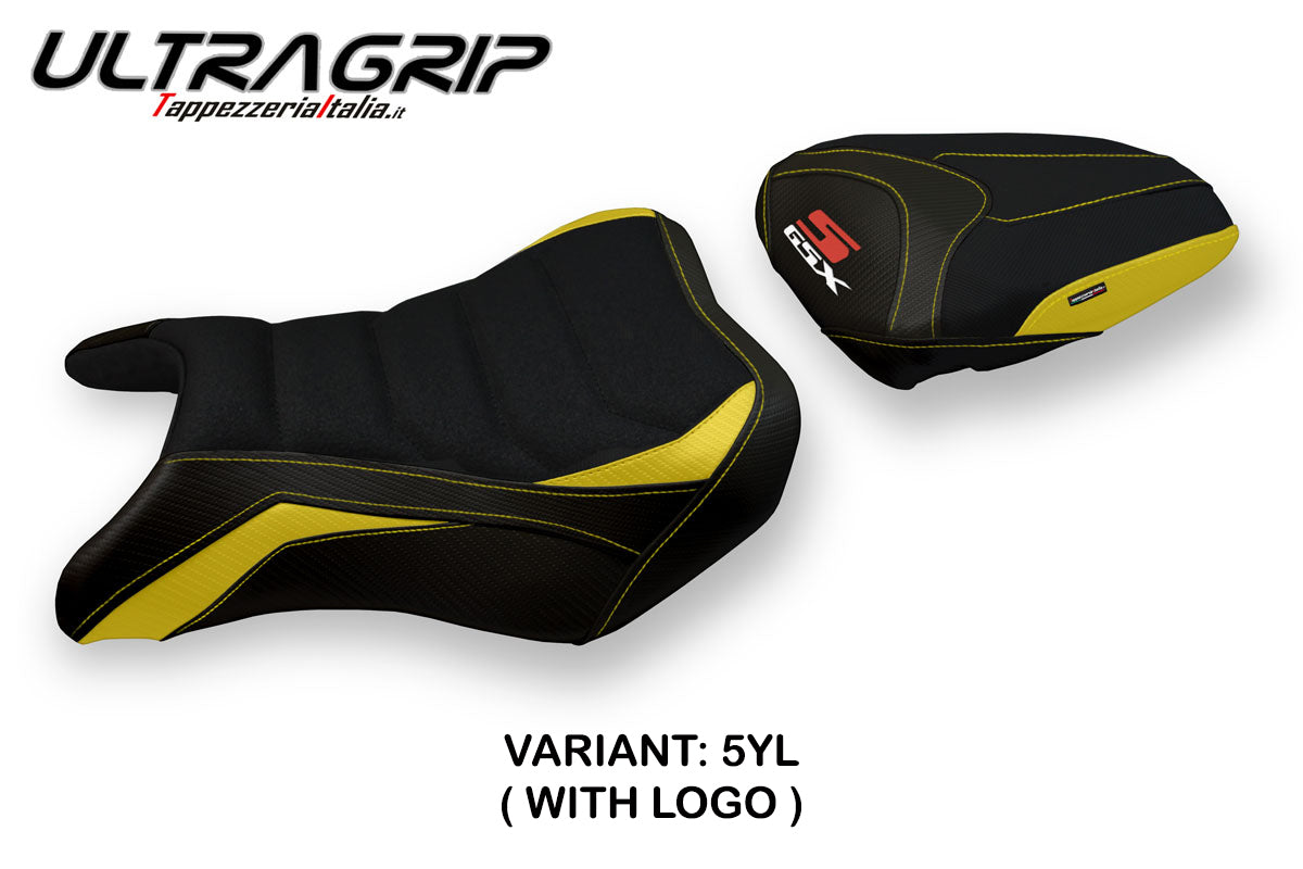Tappezzeria Italia Suzuki GSXS 750 2017-2021 Seat Cover Ultragrip in Yellow