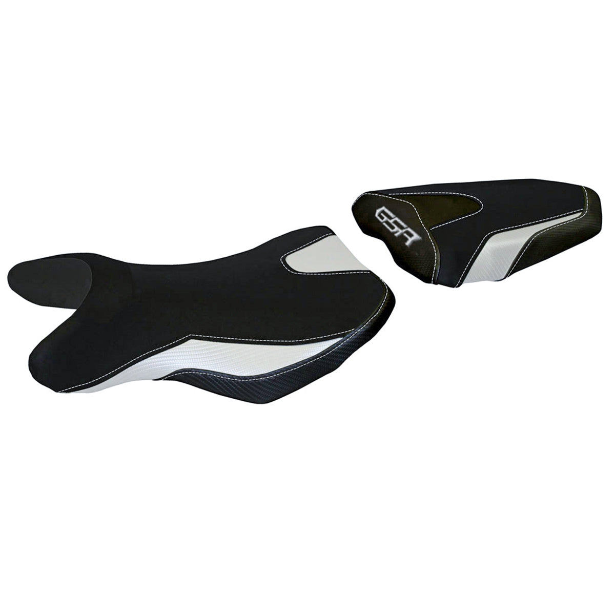 Tappezzeria Italia Suzuki GSR 750 2010-2017 Seat Cover in White and Black