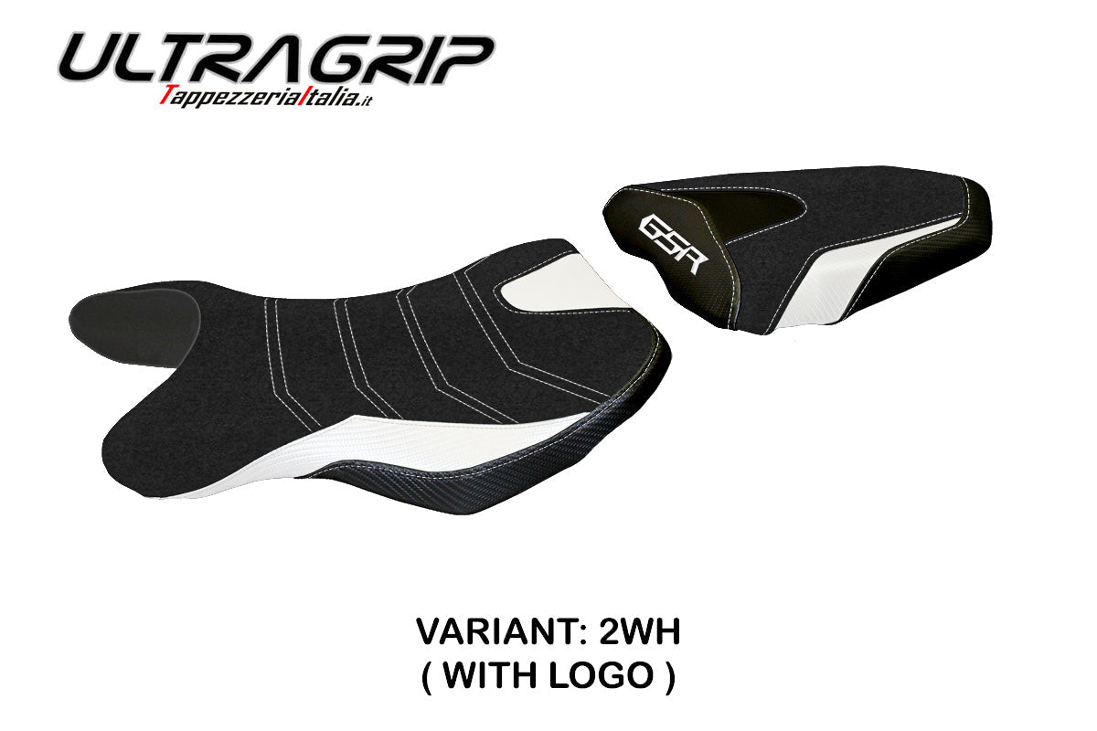 Tappezzeria Italia Suzuki GSR 750 2010-2017 Seat Cover Ultragrip in White