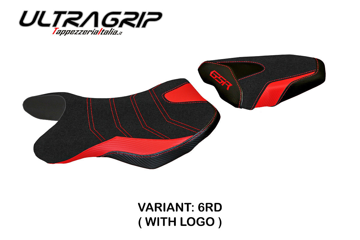 Tappezzeria Italia Suzuki GSR 750 2010-2017 Seat Cover Ultragrip in Red