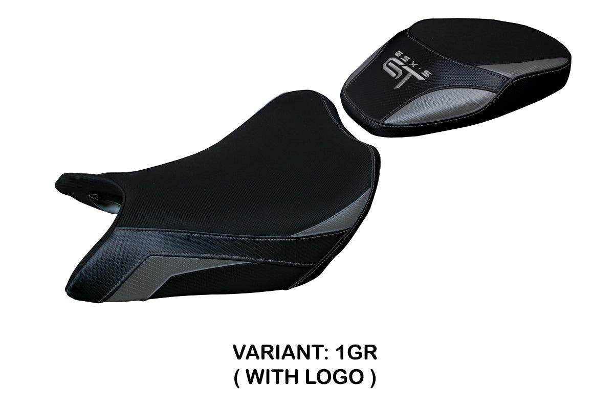 Tappezzeria Italia Suzuki GSXS 1000 GT 2021-2025 Seat Cover in Grey and Black
