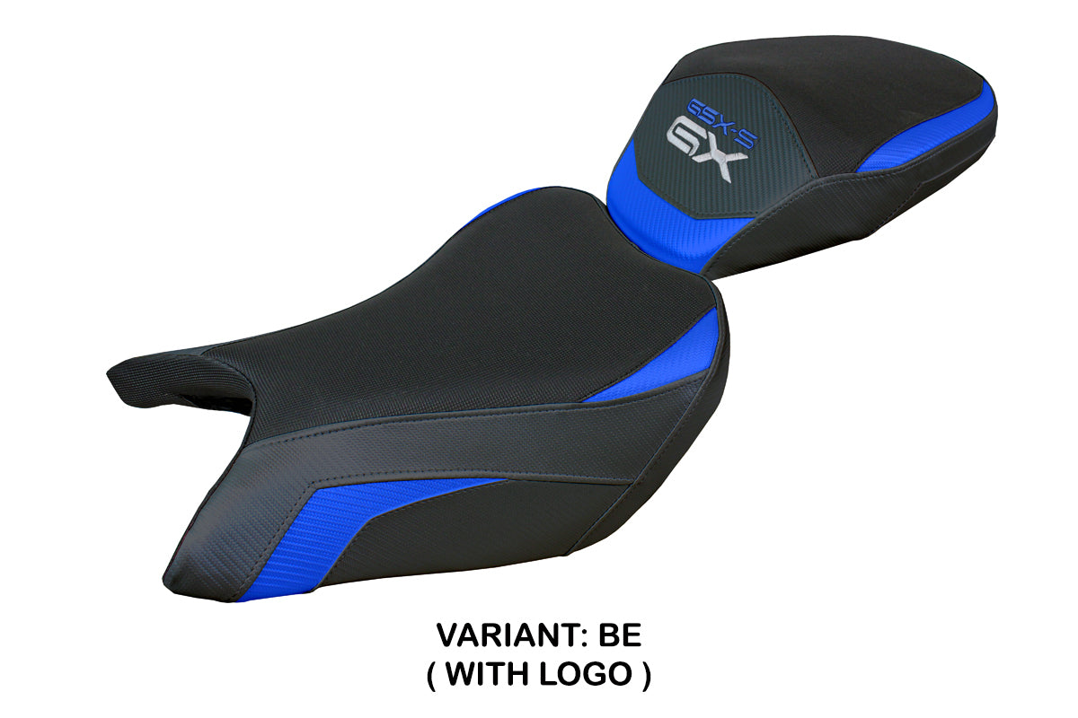 Tappezzeria Italia Suzuki GSXS 1000 GX 2024-2025 Seat Cover in Blue and Black