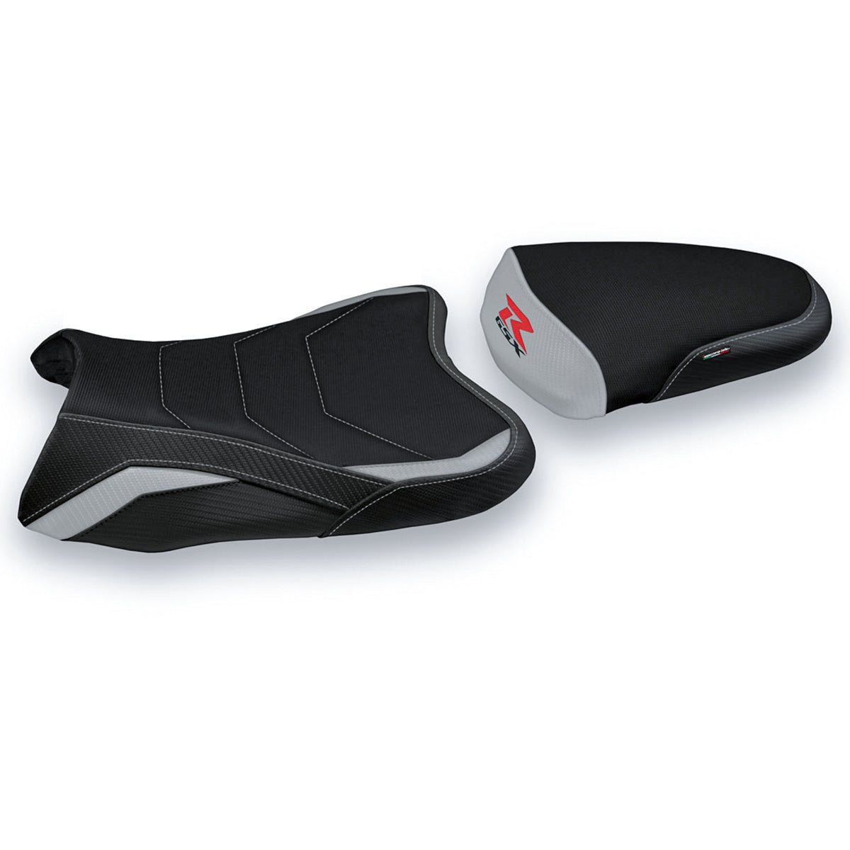 Tappezzeria Italia Suzuki GSXR 600 750 2006-2007 Seat Cover Comfort in Silver and Black