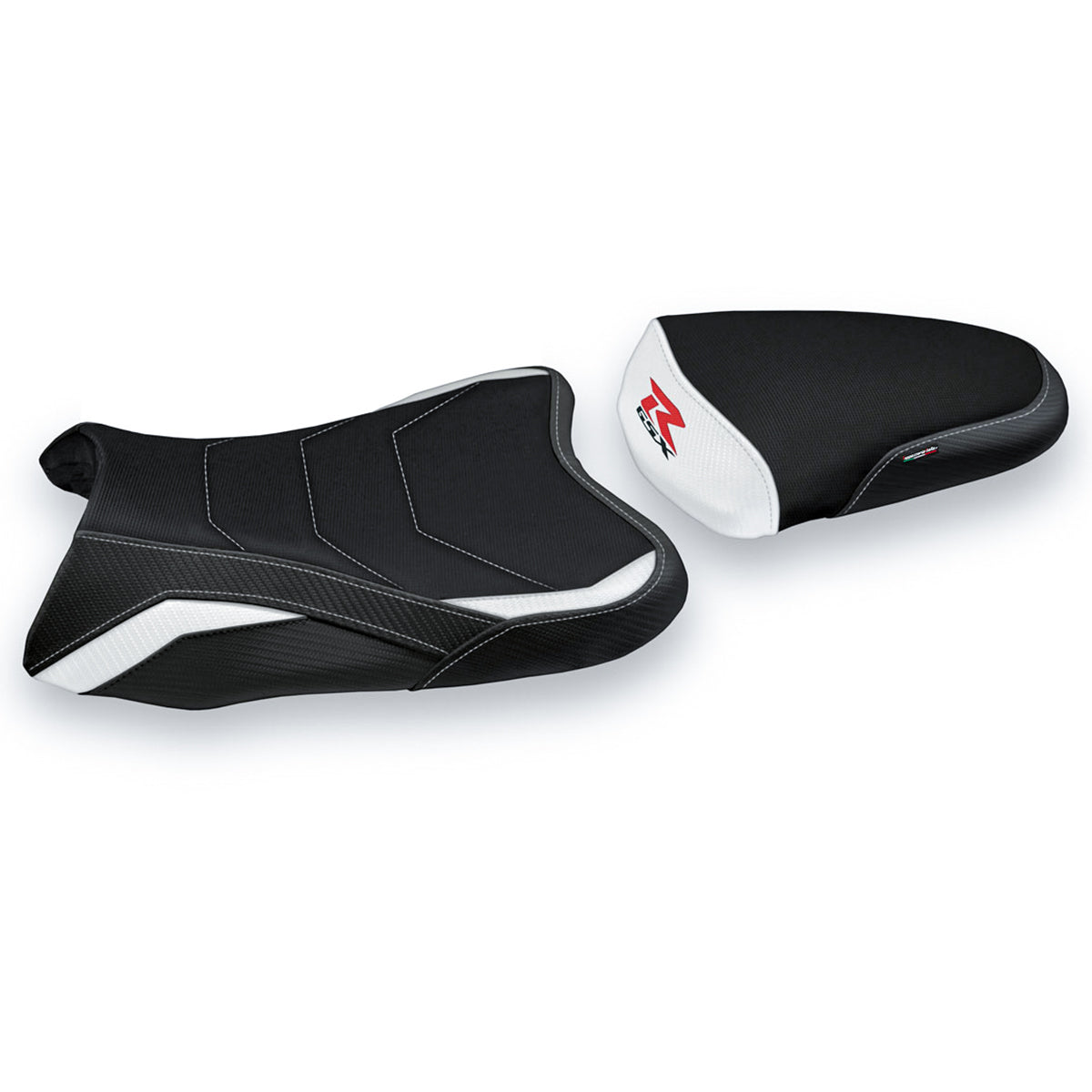 Tappezzeria Italia Suzuki GSXR 600 750 2006-2007 Seat Cover Comfort in White and Black