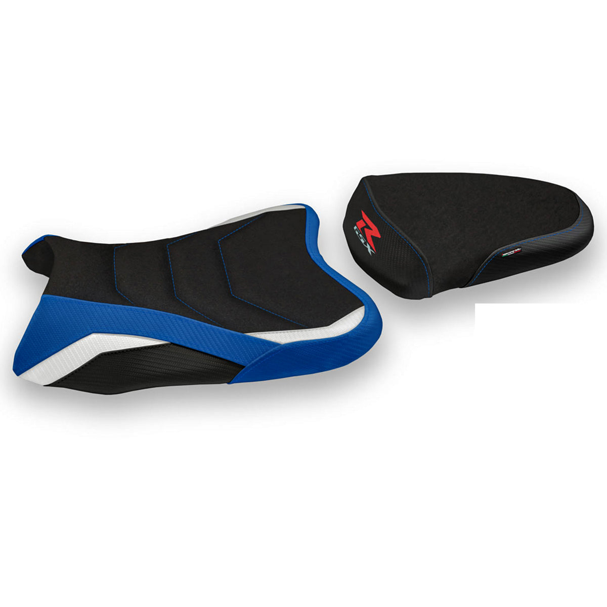 Tappezzeria Italia Suzuki GSXR 600 750 2006-2007 Seat Cover Ultragrip in Blue, White and Black