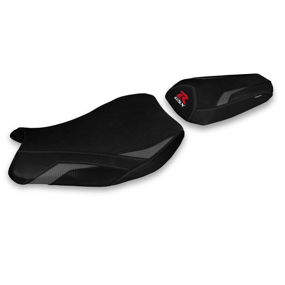 Tappezzeria Italia Suzuki GSXR 1000 2017-2024 Seat Cover in Grey and Black