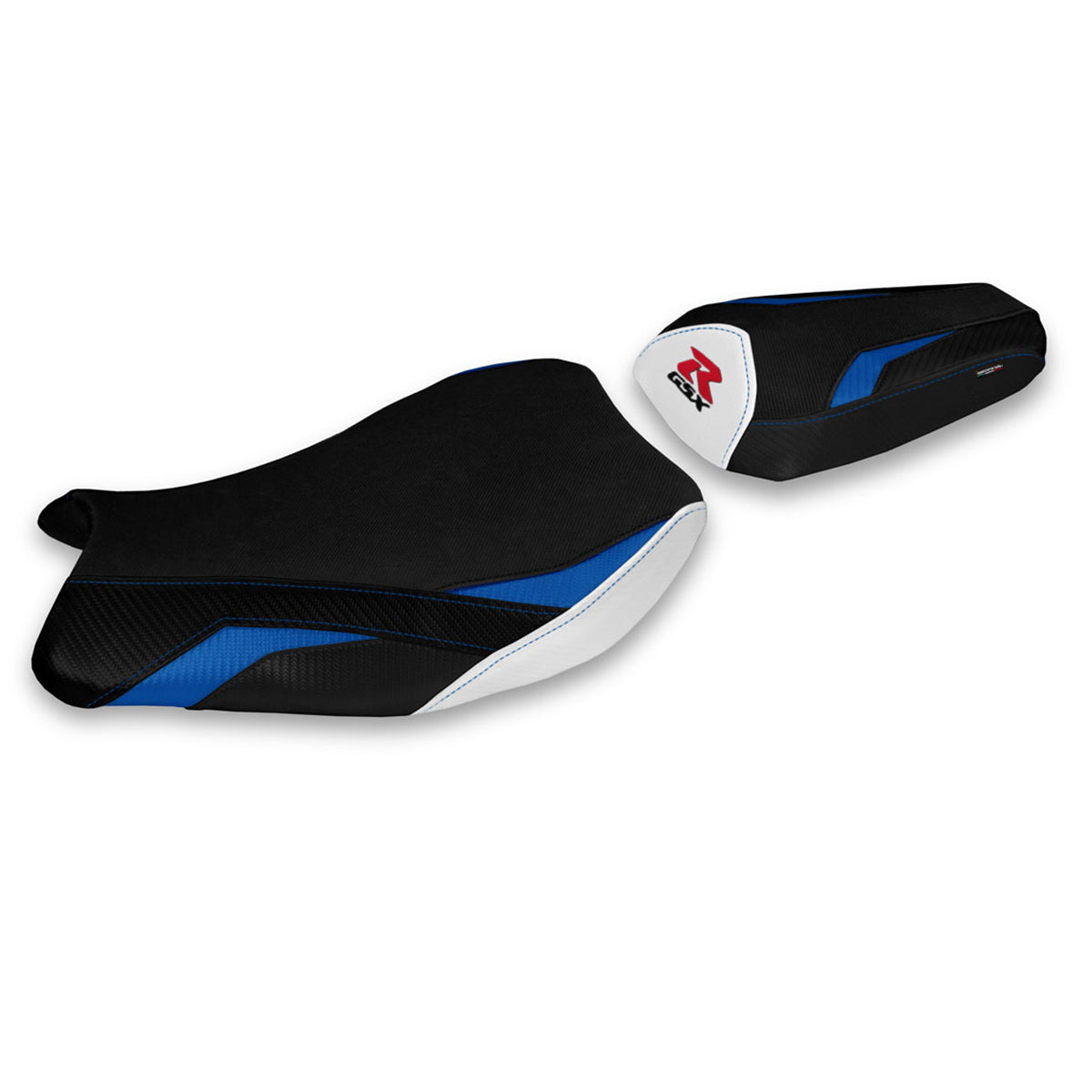 Tappezzeria Italia Suzuki GSXR 1000 2017-2024 Seat Cover in Blue and White