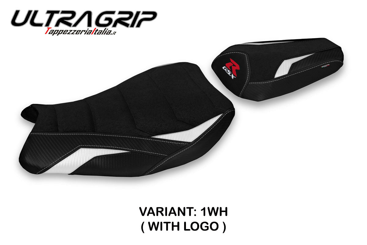 Tappezzeria Italia Suzuki GSXR 1000 2017-2024 Seat Cover Ultragrip in White