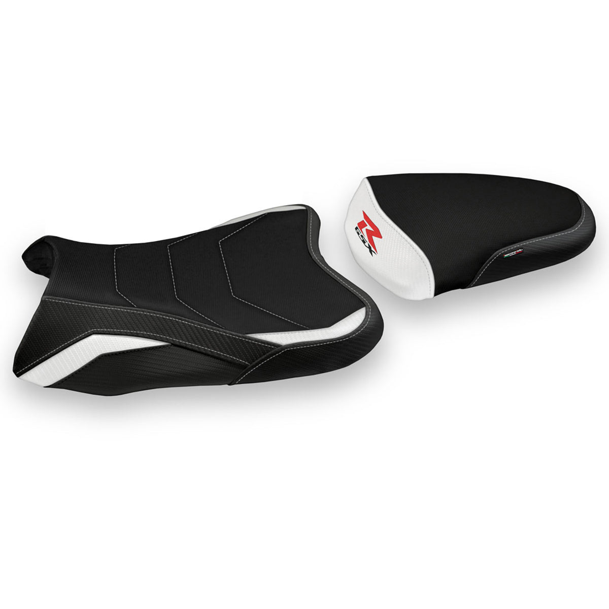 Tappezzeria Italia Suzuki GSXR 600 750 2008-2010 Seat Cover Comfort in White and Black