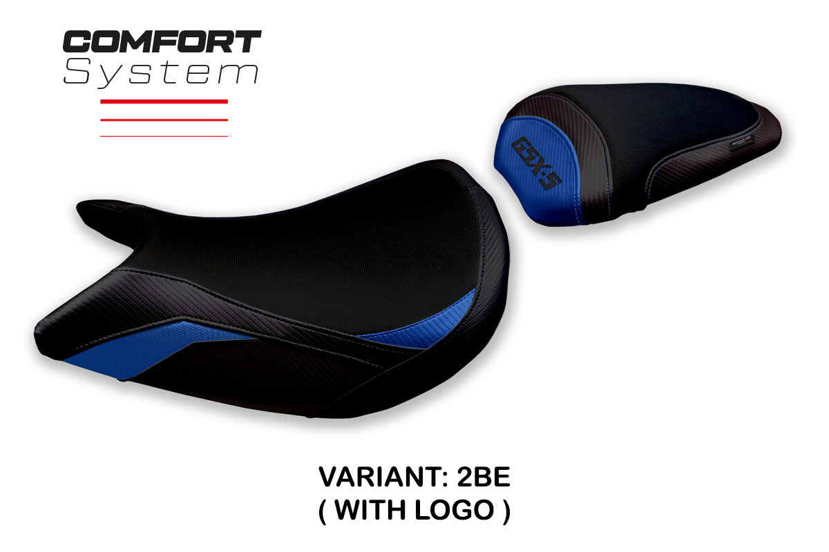 Tappezzeria Italia Suzuki GSXS 1000 2021-2025 Seat Cover Comfort in Blue