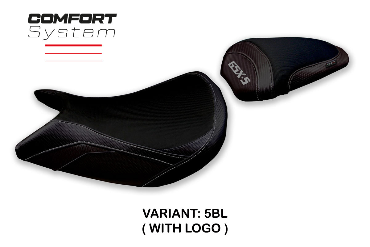 Tappezzeria Italia Suzuki GSXS 1000 2021-2025 Seat Cover Comfort in Black