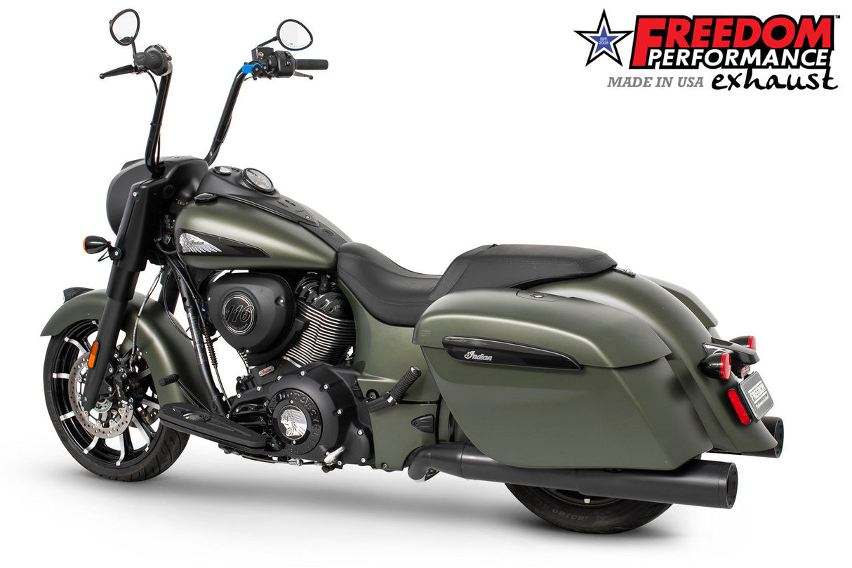 Freedom Exhaust INDIAN CHIEFTAIN / ROADMASTER / SPRINGFIELD / VINTAGE / CLASSIC TRUE-DUAL TUCK-N-UNDER "HEADERS ONLY" (SPECIAL ORDER)