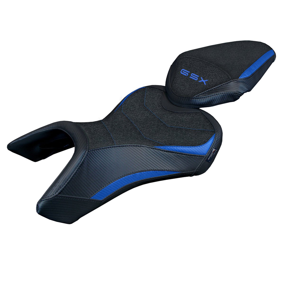 Tappezzeria Italia Suzuki GSX 8S-8R 2023-2025 Seat Cover Ultragrip in Blue and Black