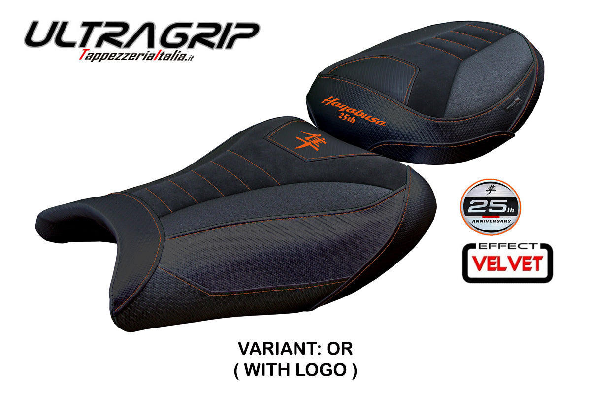 Tappezzeria Italia Suzuki GSX 1300 R Hayabusa 2021-2025 Seat Cover Ultragrip Orange
