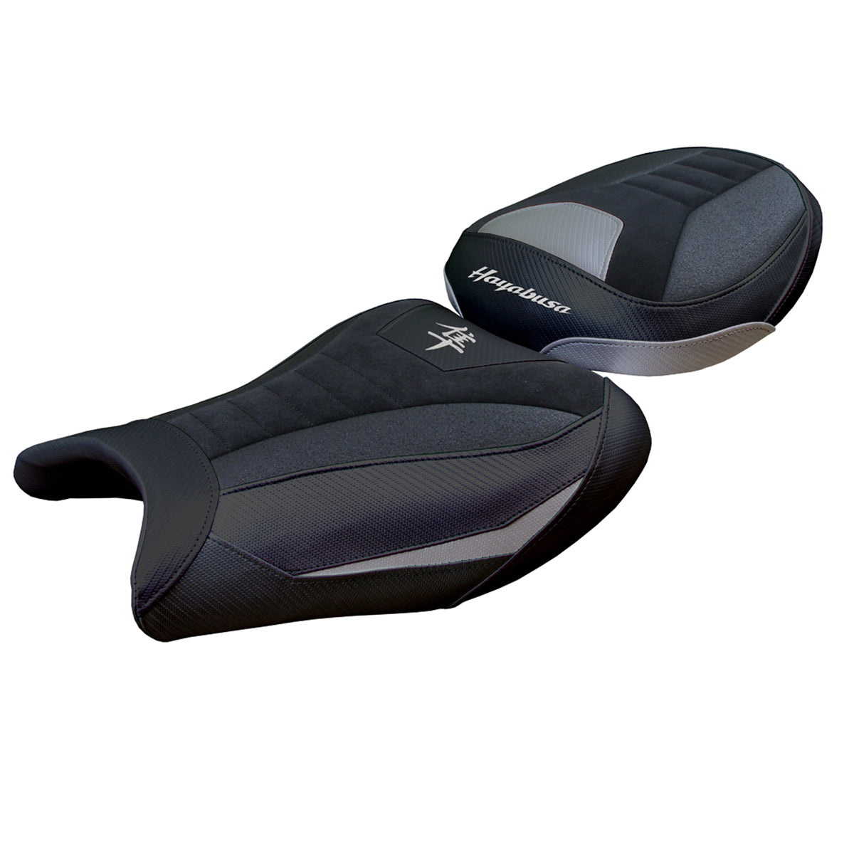 Tappezzeria Italia Suzuki GSX R 1300 Hayabusa 2008-2020 Seat Cover Ultragrip in Suede Grey