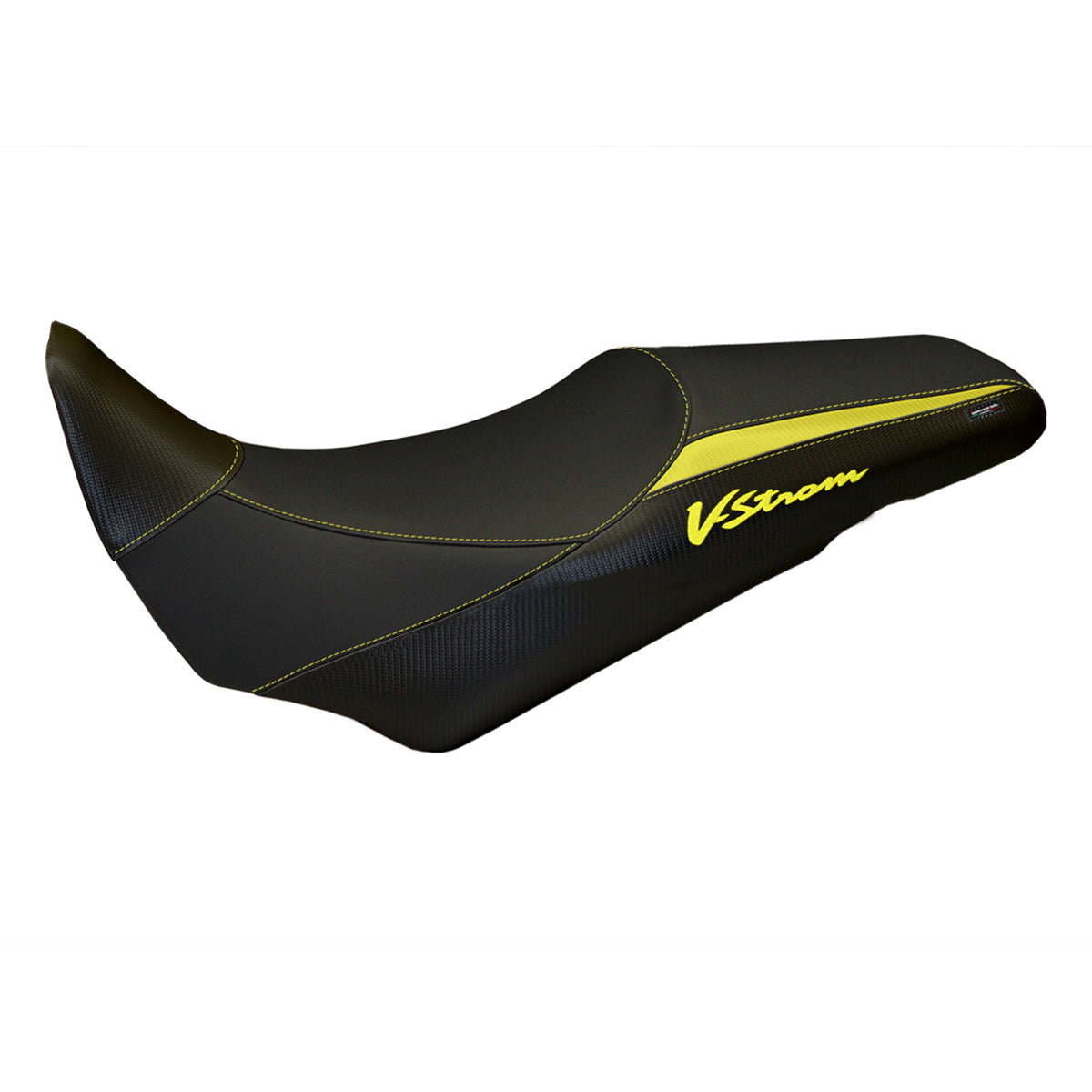 Tappezzeria Italia Suzuki VStrom 1000 2014-2019 Seat Cover in Yellow and Black