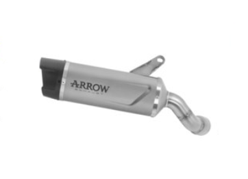 71987PK Arrow Indy Race EVO Titanium silencer with carby end cap Kawasaki NINJA 1100 SX 2025