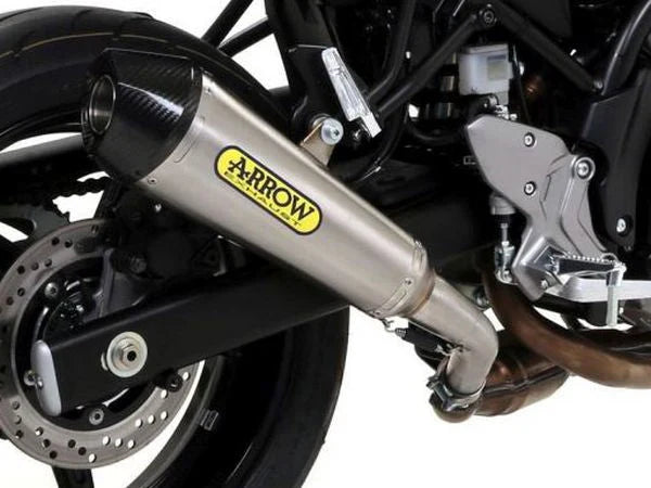 Arrow X-Kone Exhaust, Nichrome for Suzuki SV650 2017-2024 71846XKI