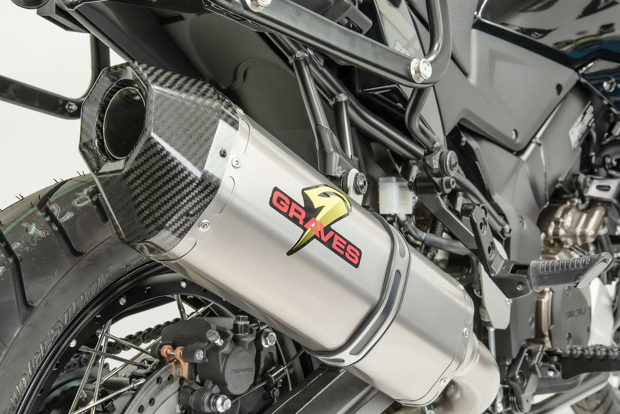 Graves Motorsports Cat-Back Exhaust System V-Strom 1050 2020-2023 Exs-20vs1-Sot