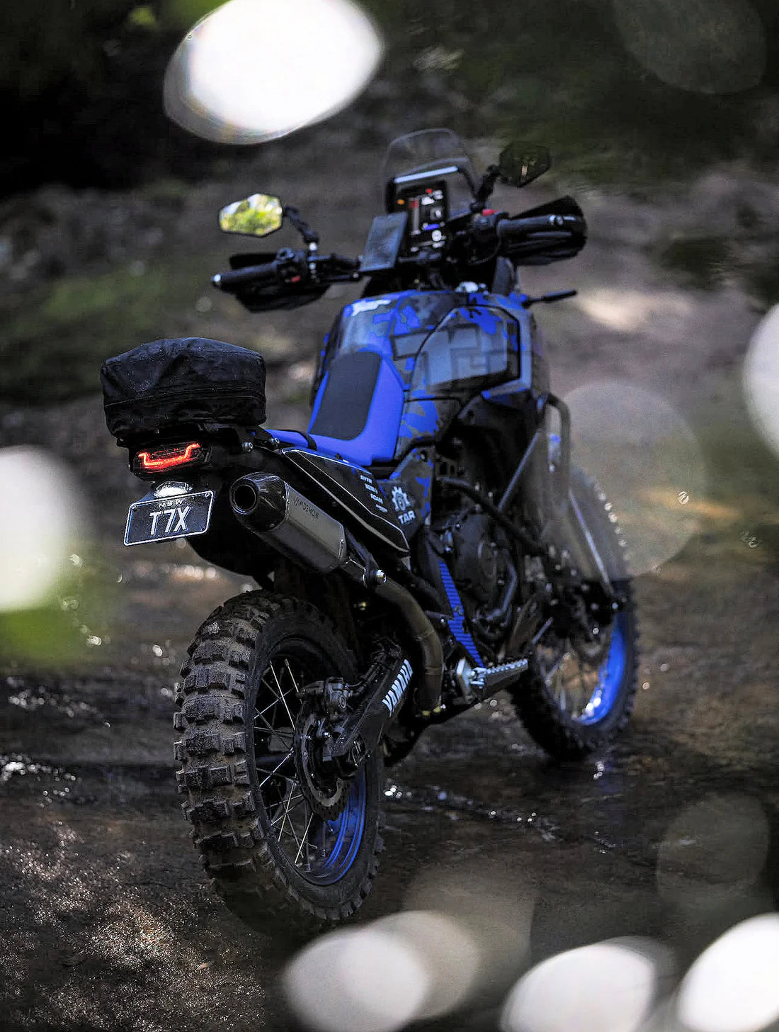 Vandemon Yamaha T7 Tenere 700 Adventure Full Titanium Exhaust System 2019-2026 YAMATENR7TIEXHBRC VA-74