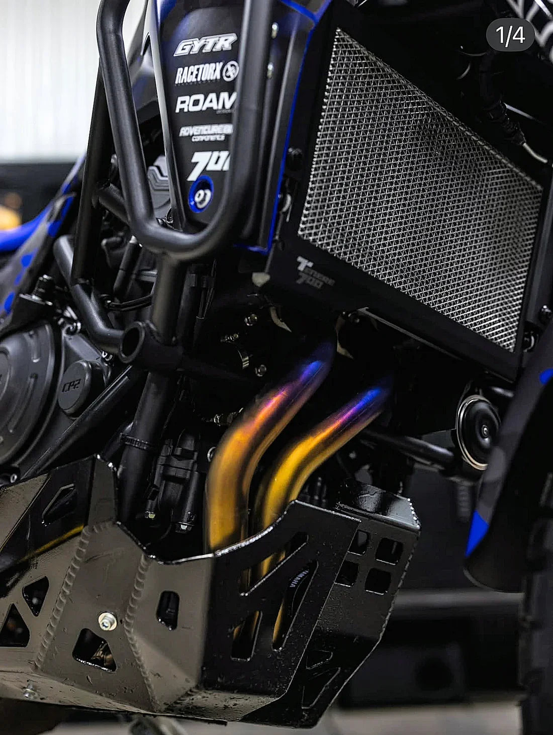 IN STOCK Vandemon Yamaha T7 Tenere 700 Adventure Full Titanium Exhaust System 2019-2026 YAMATENR7TIEXHBRC VA-74