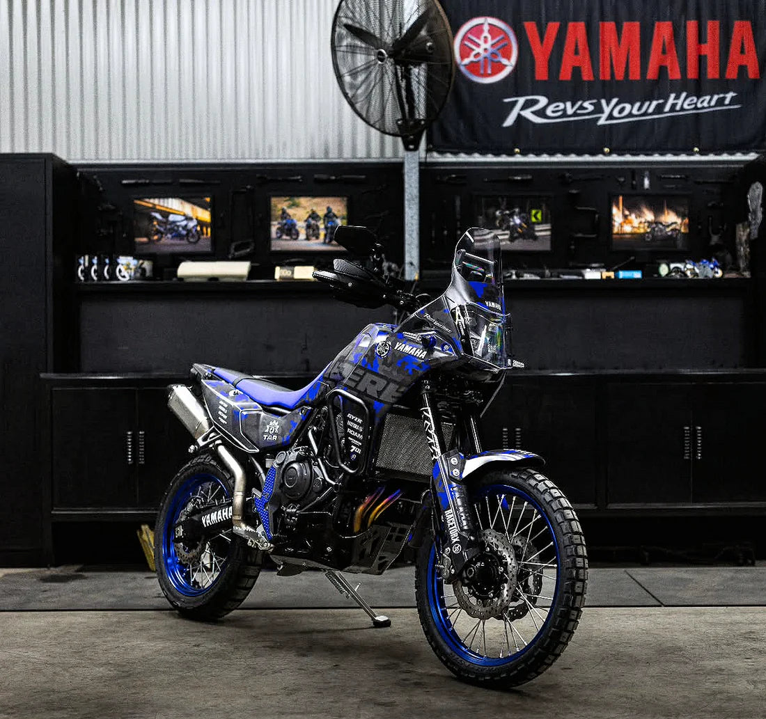 Vandemon Yamaha T7 Tenere 700 Adventure Full Titanium Exhaust System 2019-2026 YAMATENR7TIEXHBRC VA-74