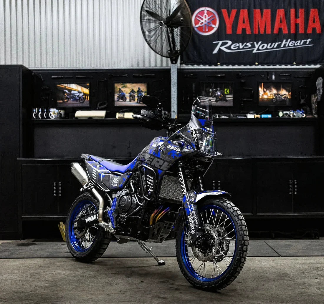 IN STOCK Vandemon Yamaha T7 Tenere 700 Adventure Full Titanium Exhaust System 2019-2026 YAMATENR7TIEXHBRC VA-74