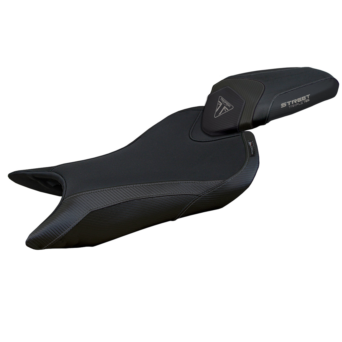 Tappezzeria Italia Triumph Street Triple 765 2023-2025 Seat Cover in Black