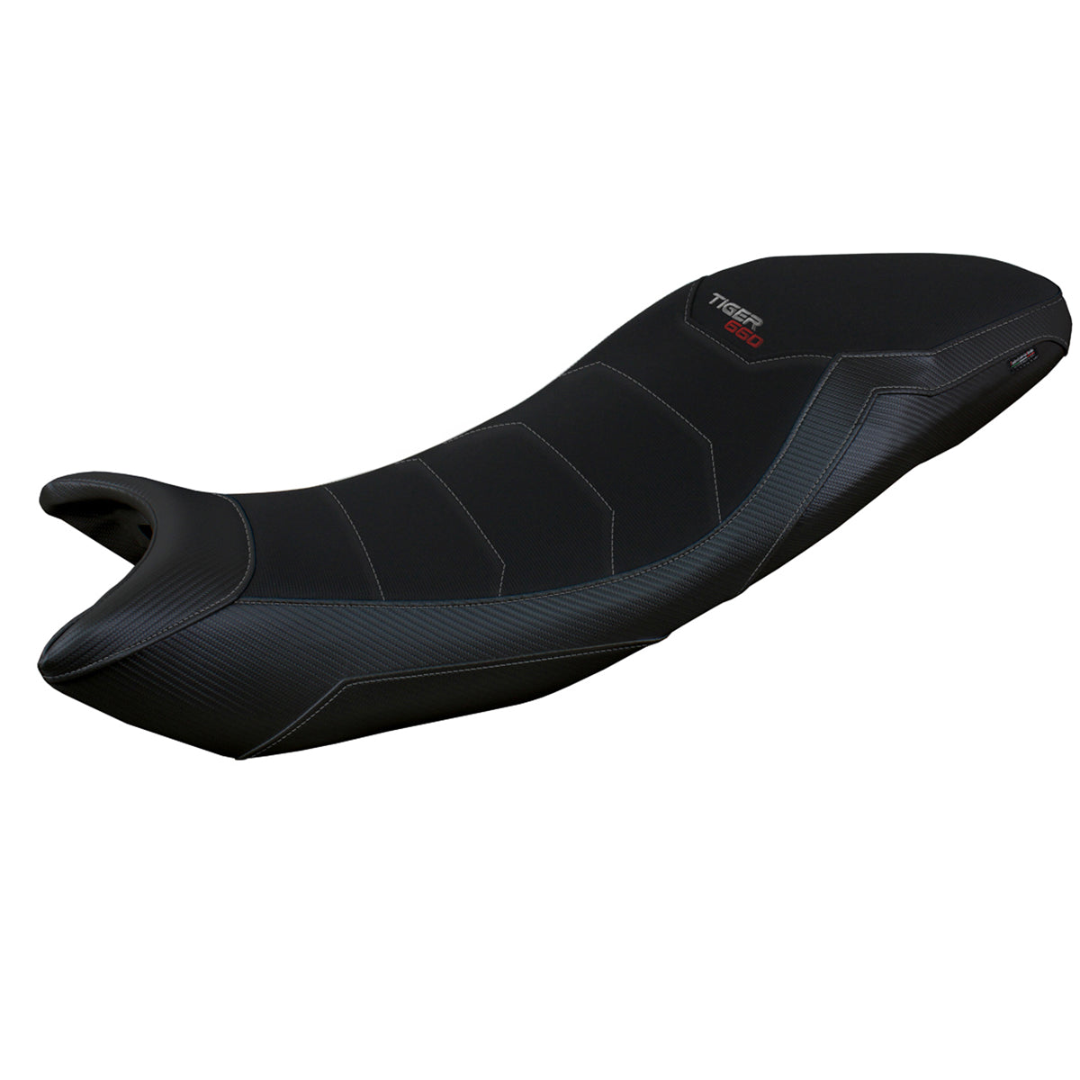 Tappezzeria Italia Triumph Tiger 660 2021-2025 Seat Cover Comfort in Black