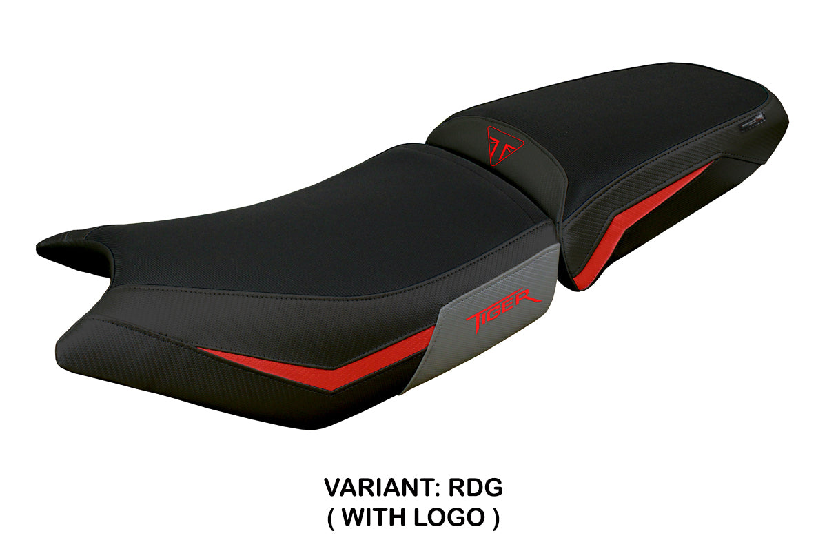 Tappezzeria Italia Triumph Tiger 900 2024-2025 Seat Cover Red Grey Black