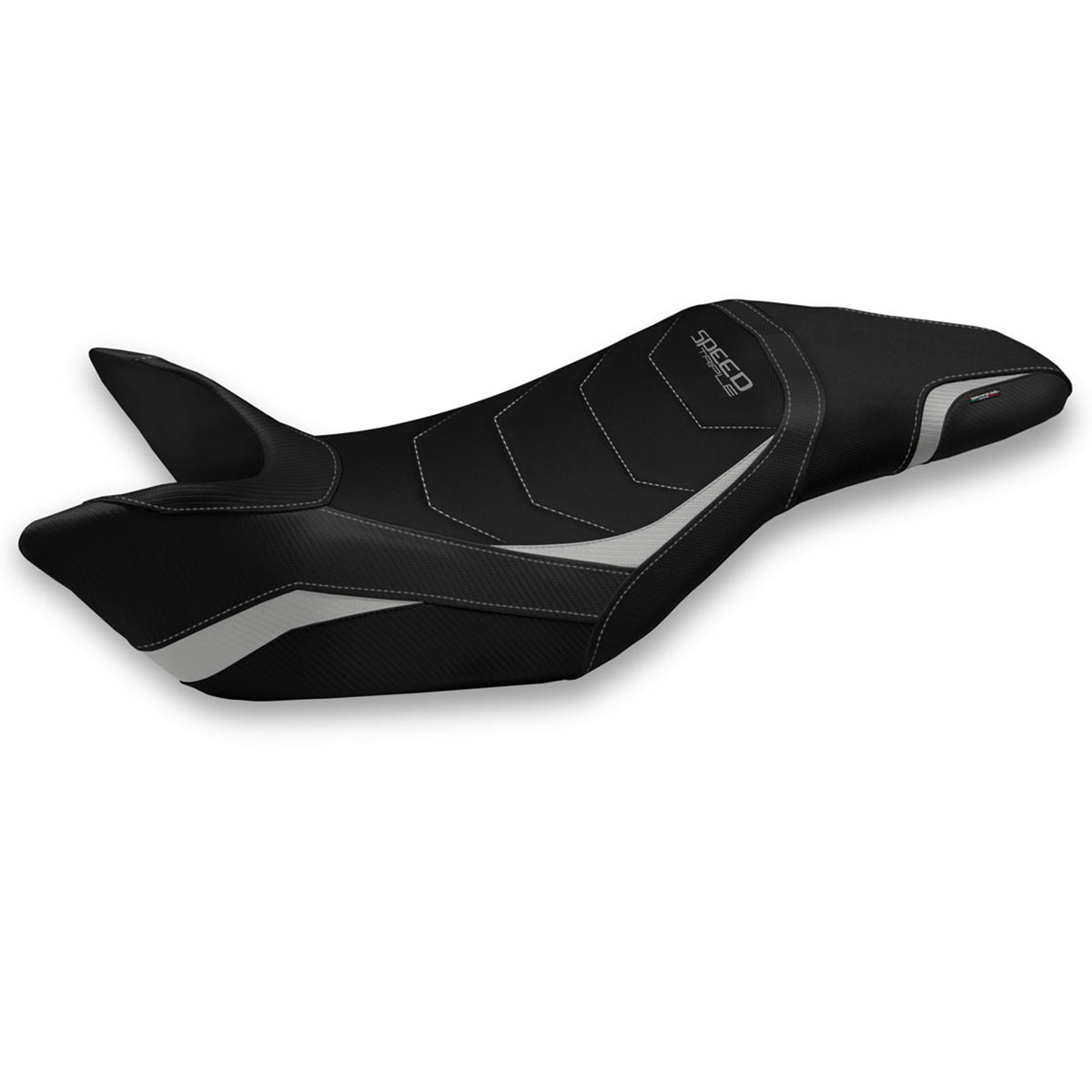 Tappezzeria Italia Triumph Speed Triple 2011-2015 Seat Cover Comfort in Silver