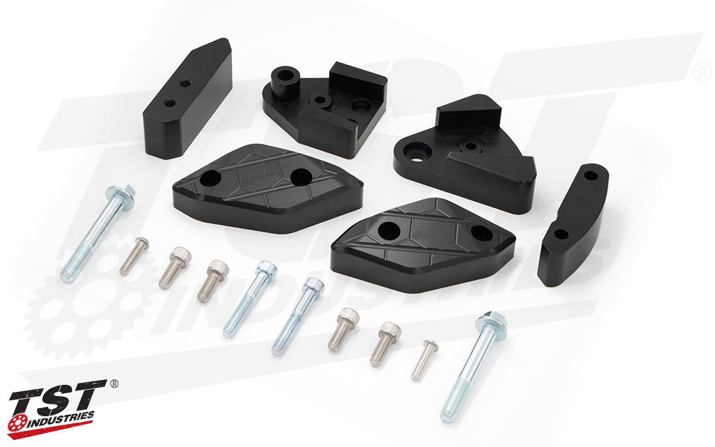 TST Frame Slider Crash Protection for Kawasaki ZX-6R 2024-2025 24ZX6FS=1