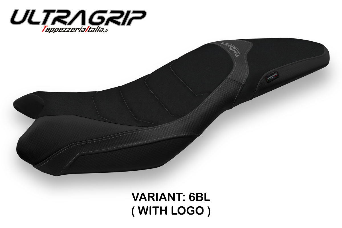 Tappezzeria Italia Triumph Street Triple 675 2013-2016 Seat Cover Ultragrip in Black