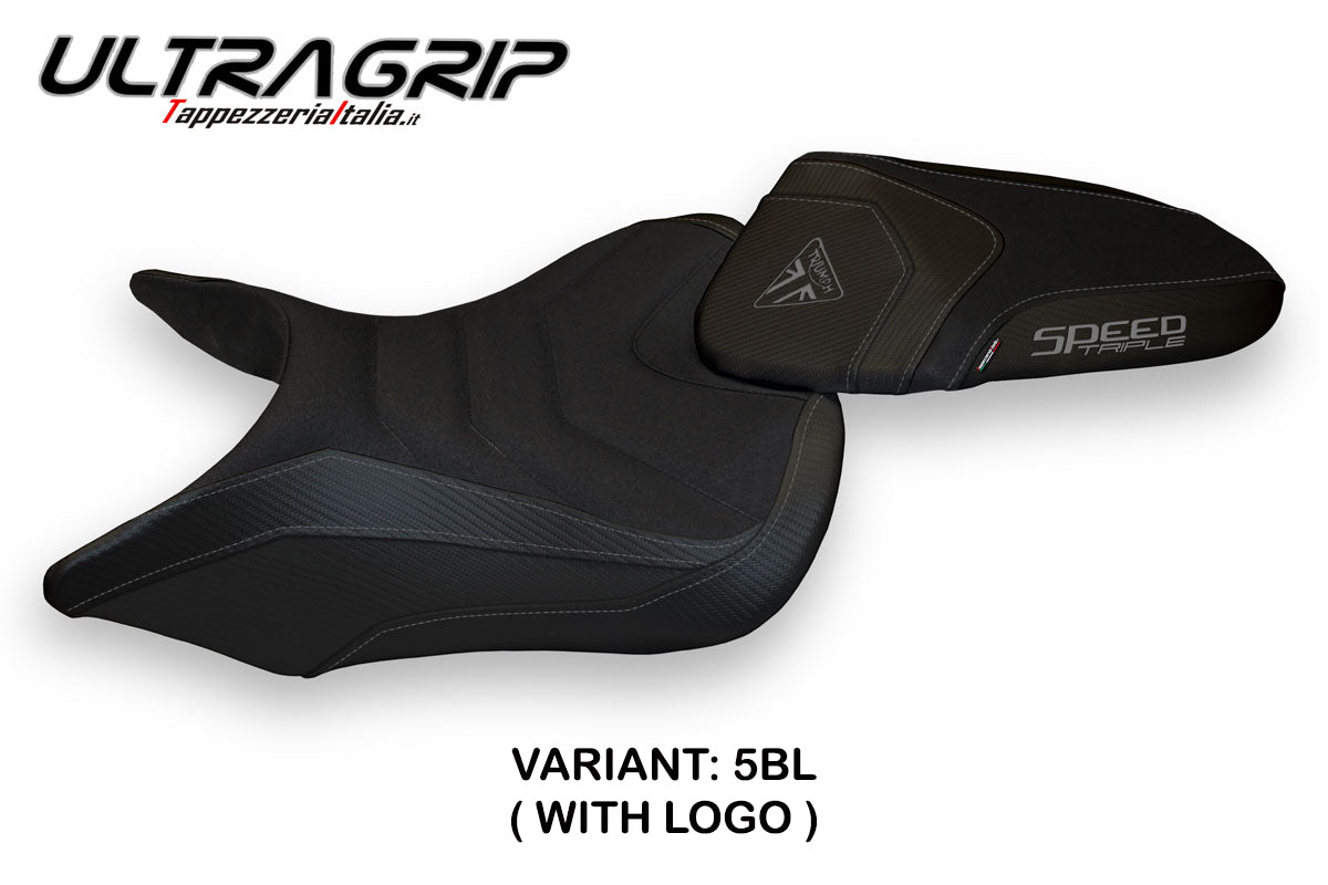 Tappezzeria Italia Triumph Speed Triple 2016-2021 Seat Cover Ultragrip in Black