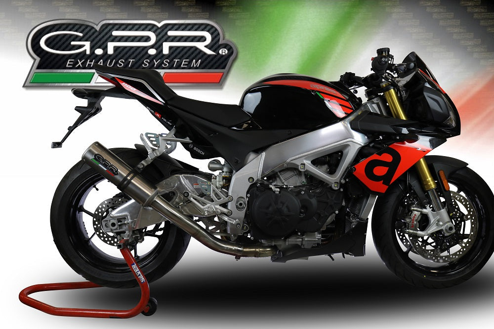 Aprilia Tuono V4 1100-Rr 2015-2016 Exhaust GPR Slip-on M3 Inox