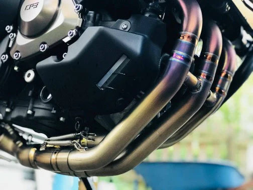 Vandemon Yamaha GEN1 & 2 MT09 FZ09 XSR900 Titanium Exhaust System 2014-2020 YAMAMT09EXHTICFA VA-161