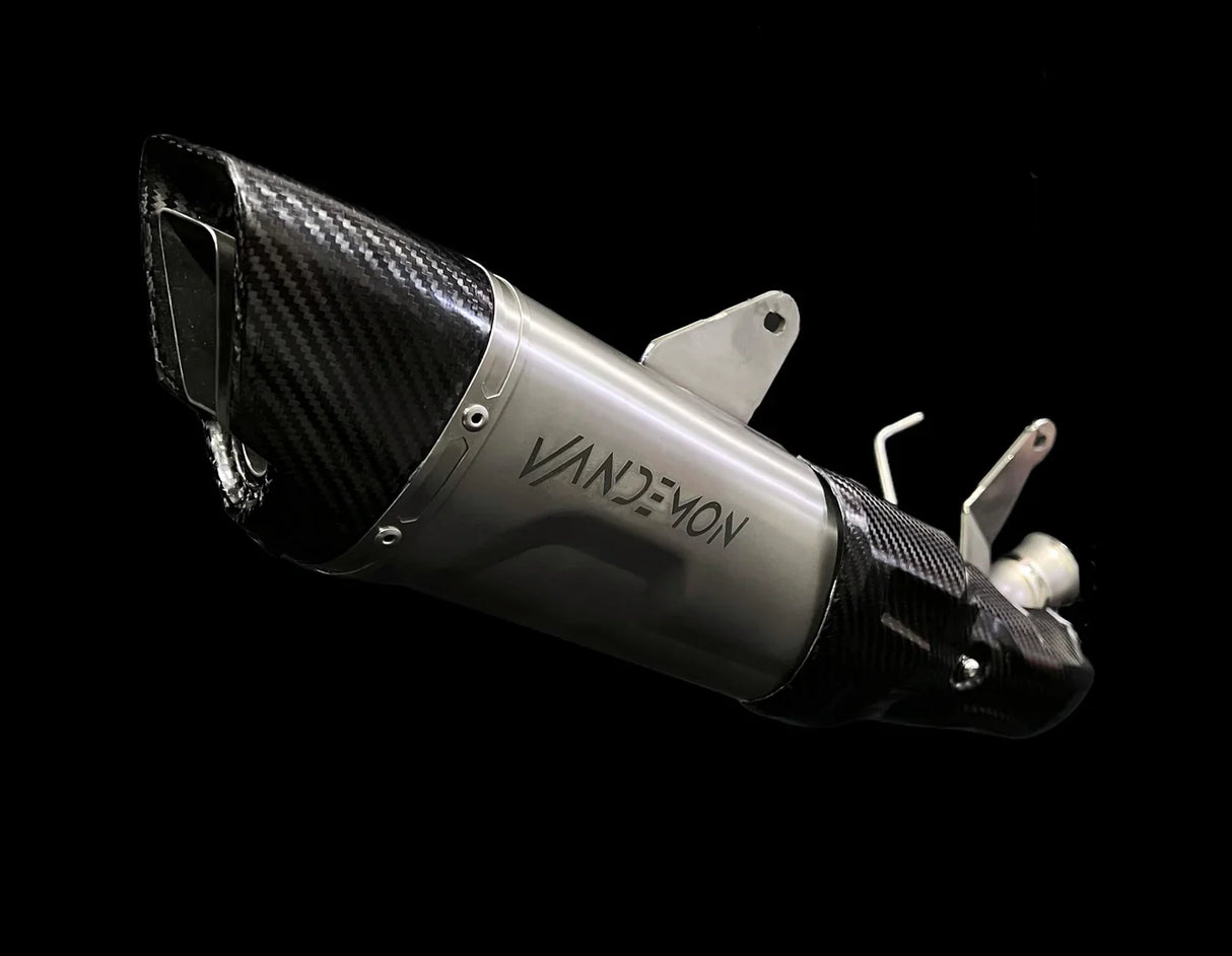 Vandemon Triumph Speed Triple 1200RS & RR Titanium Slip-On Muffler TRIUM120SPDMUFA VA-158