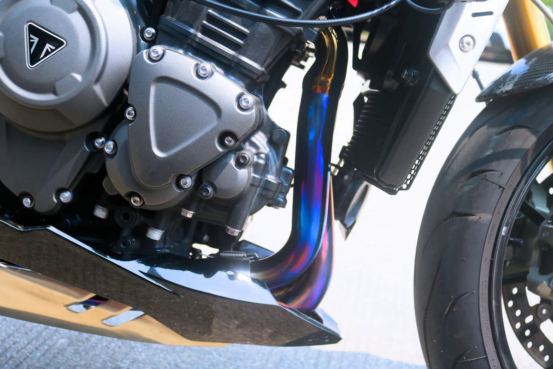 Vandemon Triumph Speed Triple 1200RS & RR Titanium Full Exhaust System 2025-2026 TRIUM120SPD3TIEXHC VA-172