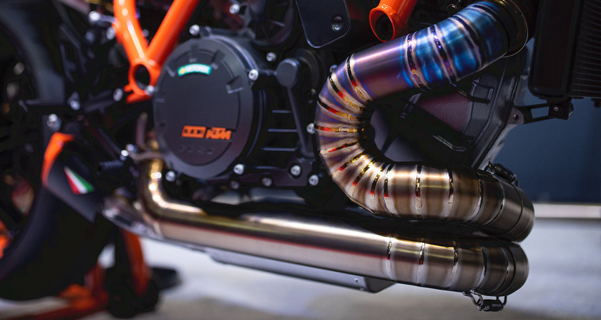 Austin Racing 2020 - 2024 KTM SUPERDUKE 1290 R/RR/EVO RS2 FULL RACE EXHAUST SYSTEM AR0006