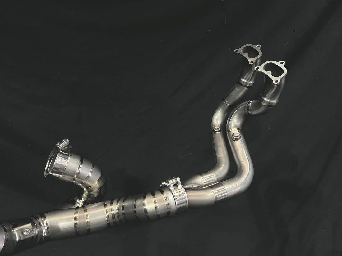 Vandemon Ducati Multistrada V4/V4s Titanium Vandemon Full 3/4 Exhaust System 2021-2025 DUCV4MTSTIEXHSYSA VA-118