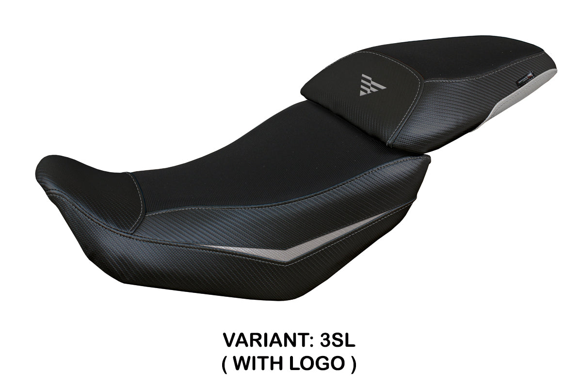Tappezzeria Italia Voge Valico 500 DS DSX 2020-2024 Seat Cover in Silver