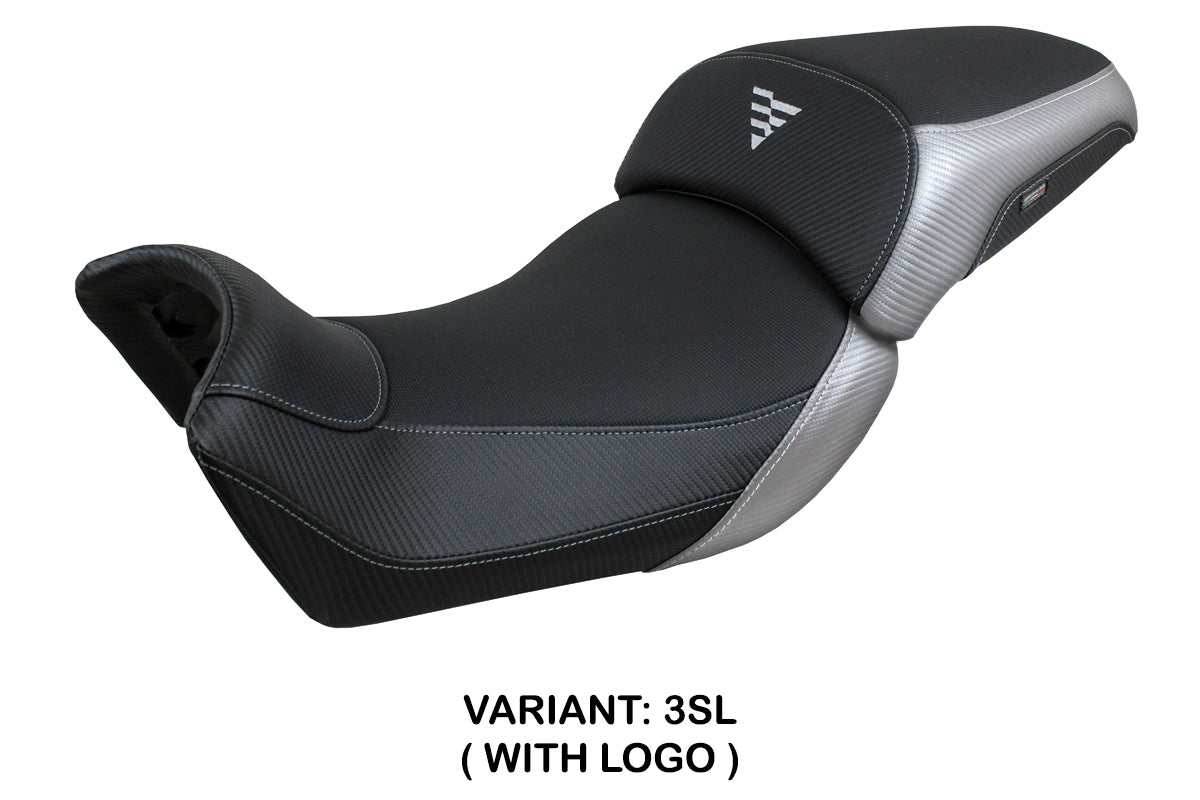 Tappezzeria Italia Voge Valico 650 DS 2021-2024 Seat Cover in Silver